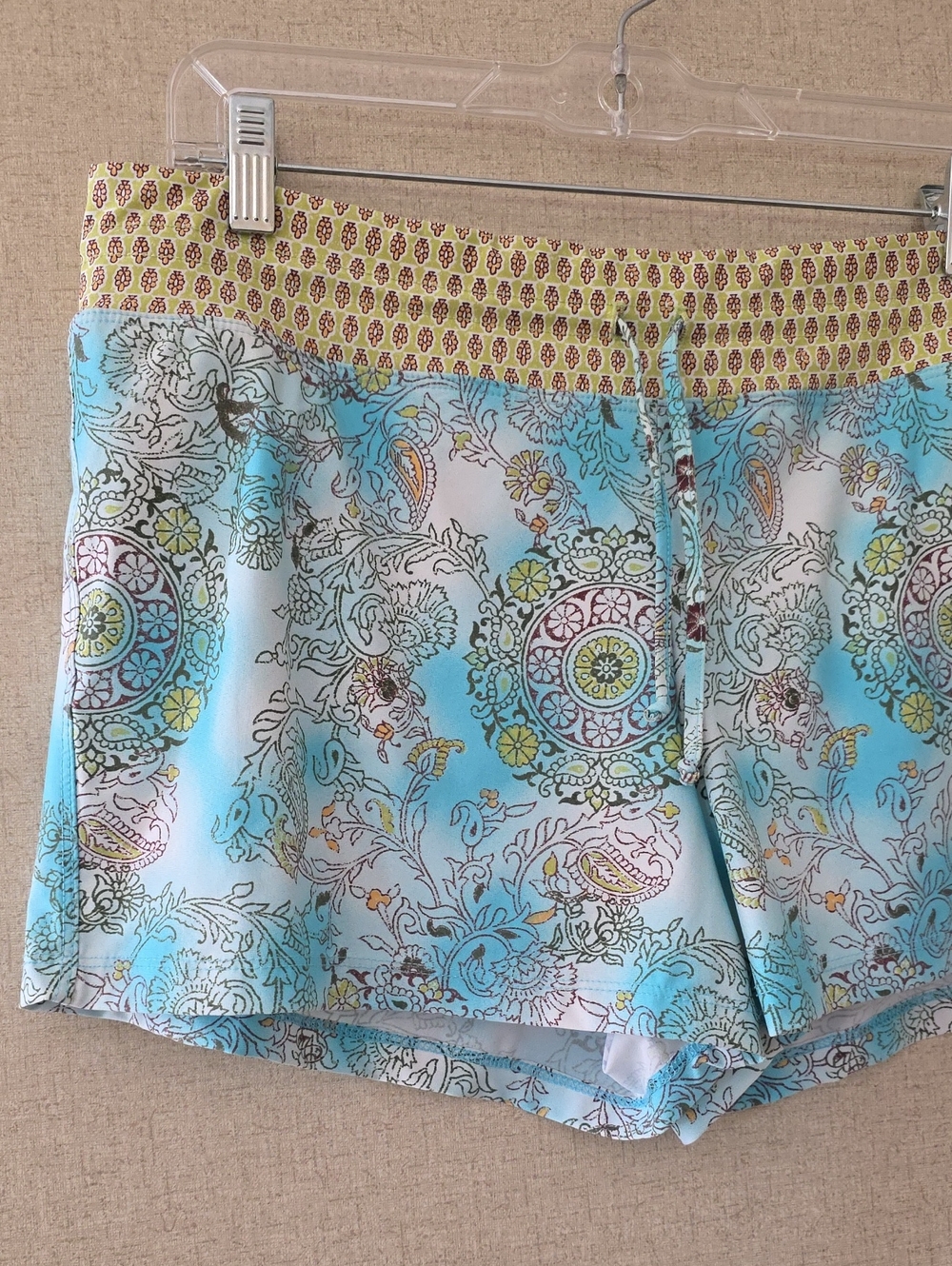 Athleta Paisley Print Swim Shorts - Picture 2 of 7